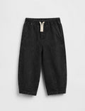 black denim pant