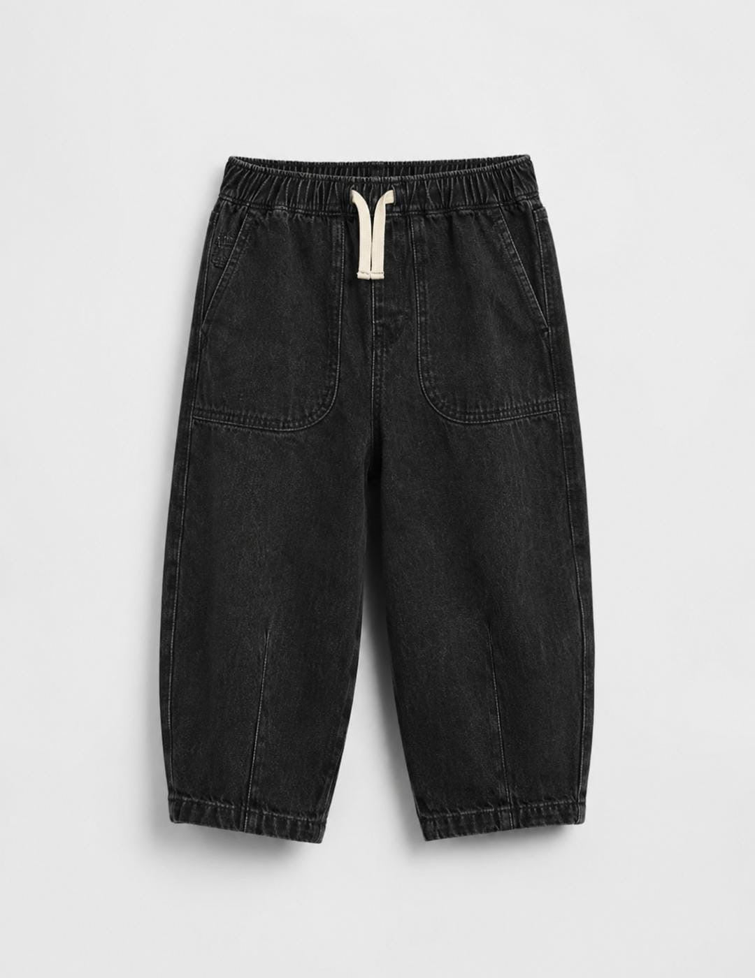 black denim pant