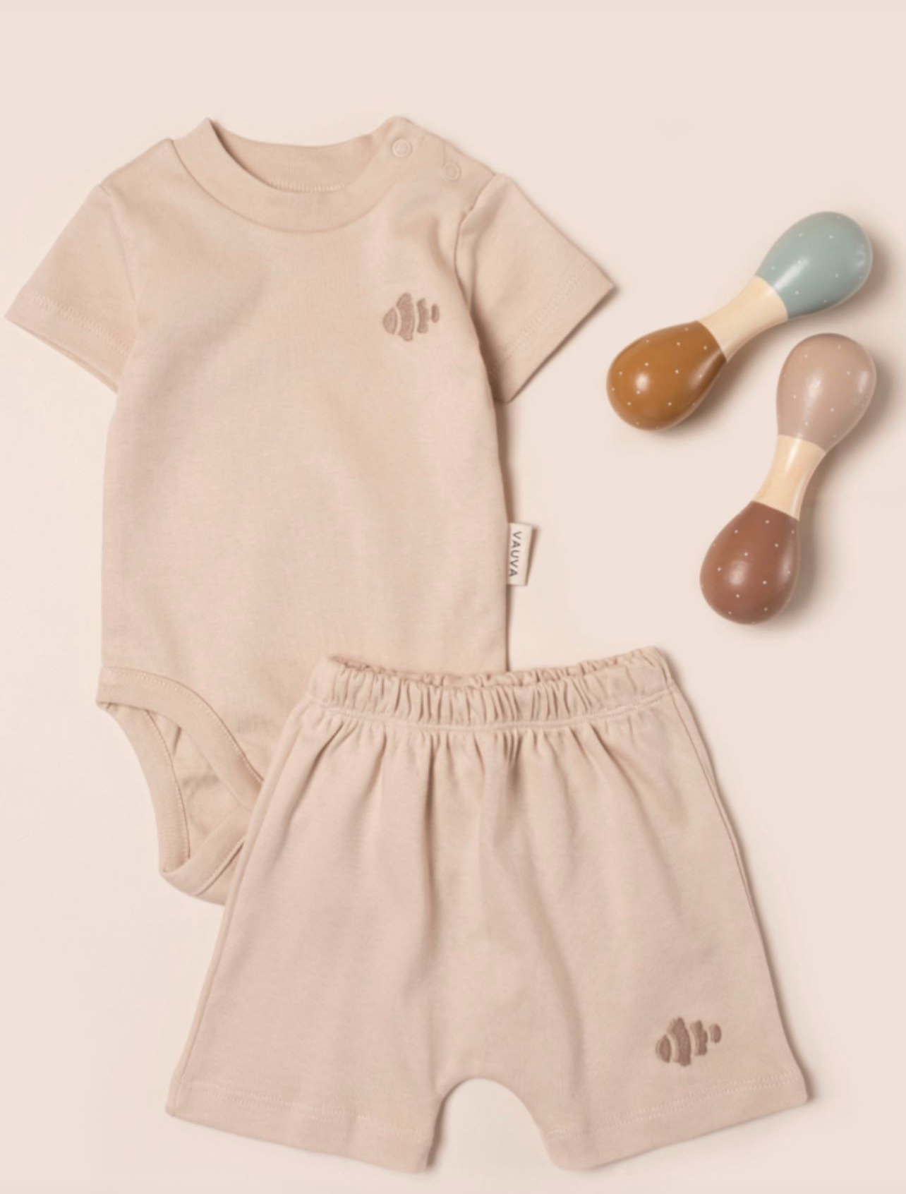 fish baby body set