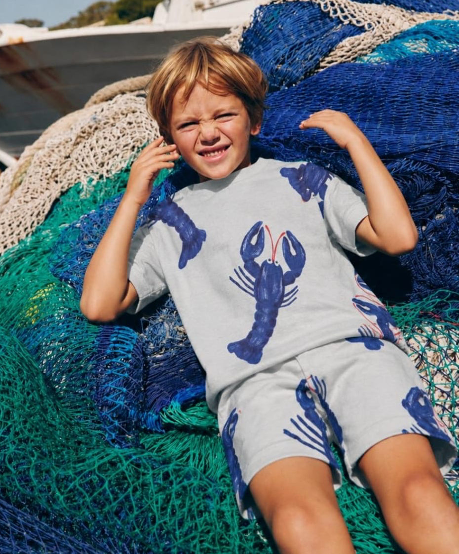 lobester print summer set