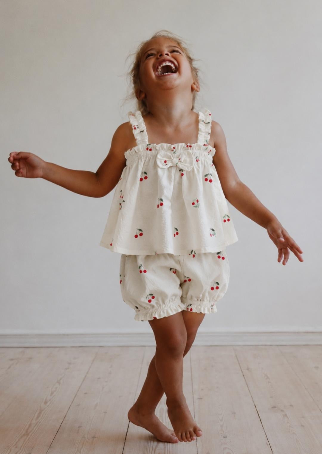cherry bloom top&bloomers