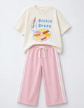 Bickie Break pink pant set