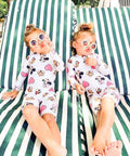 Twining in our Disney swimsuit