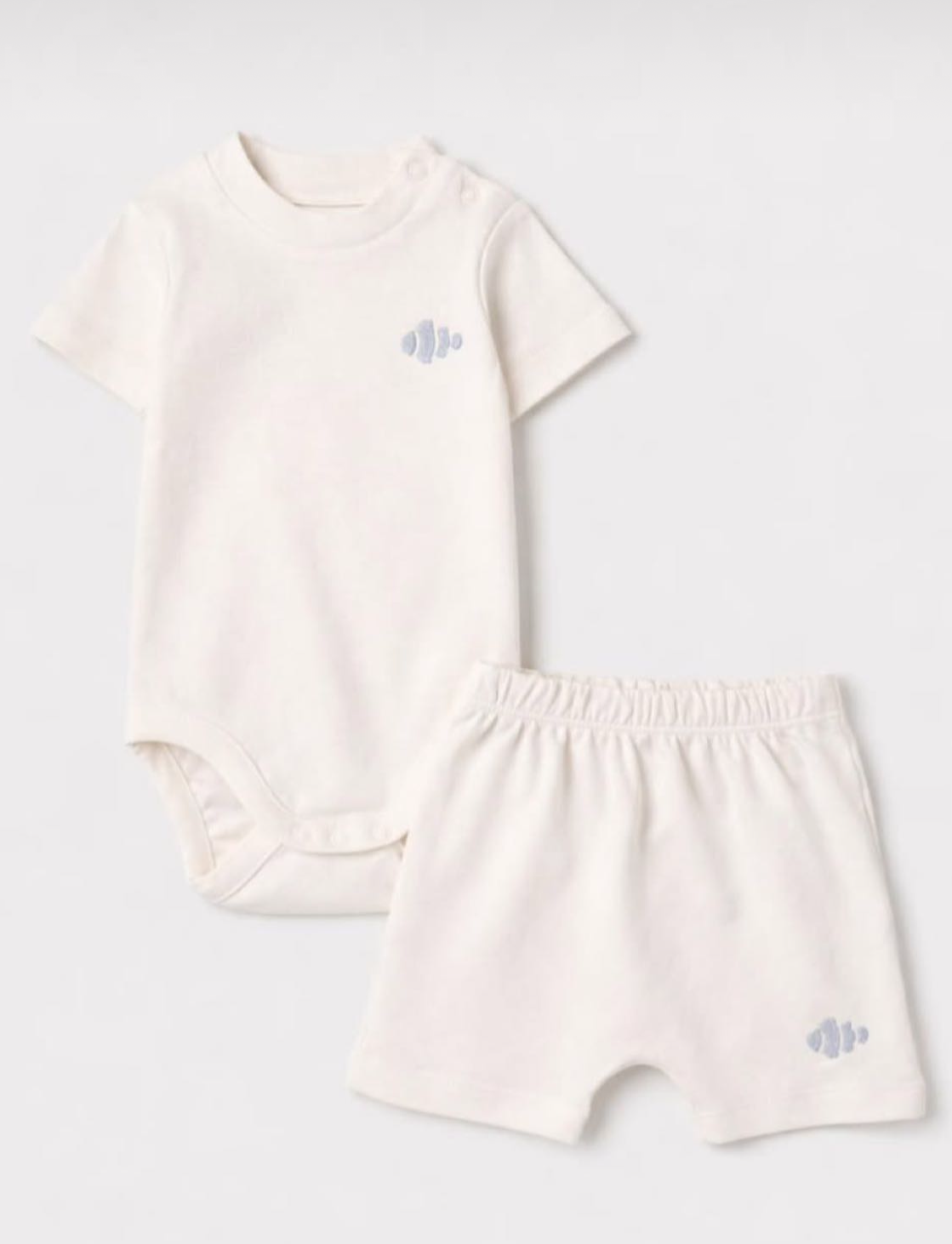 fish baby body set
