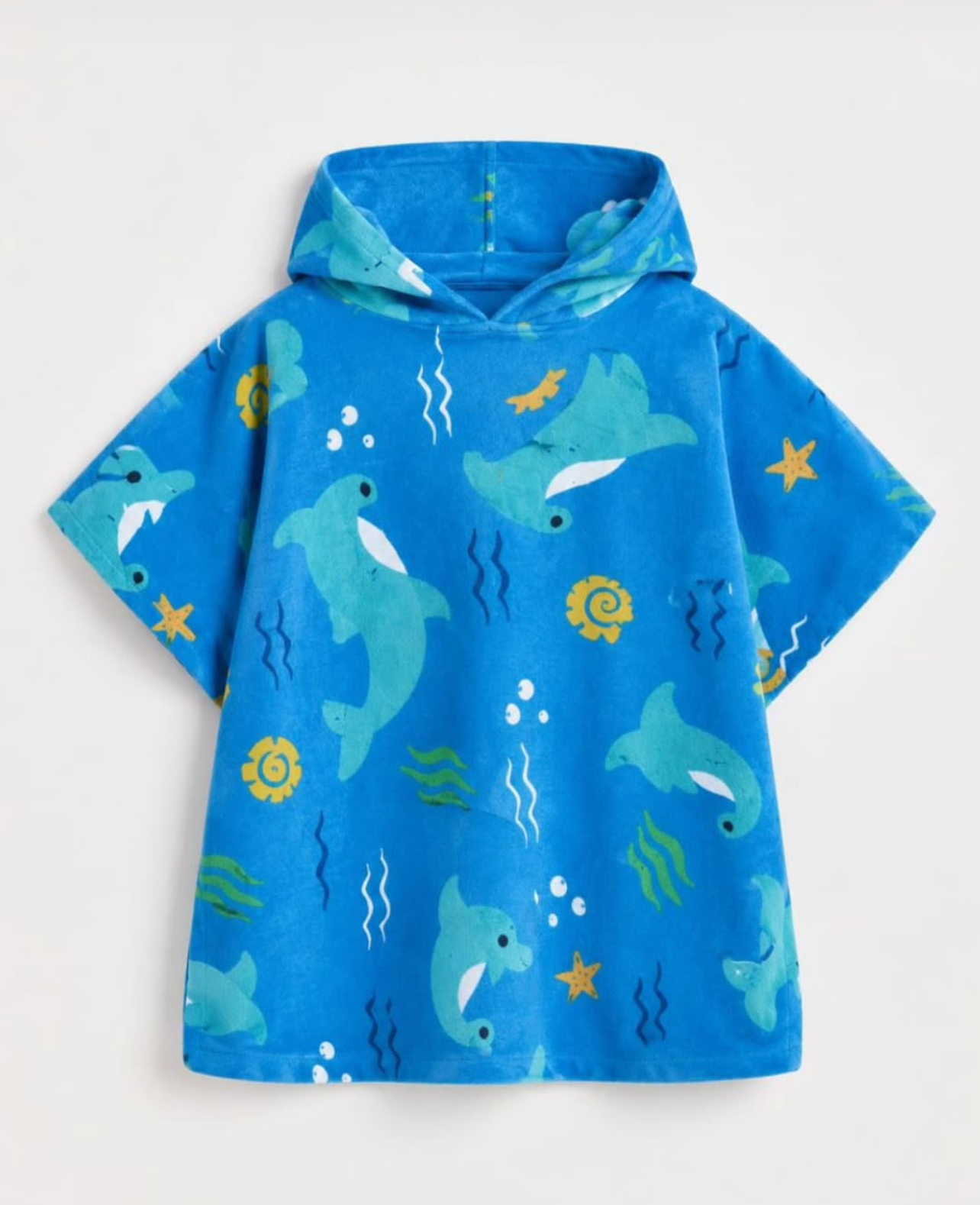 blue whale poncho
