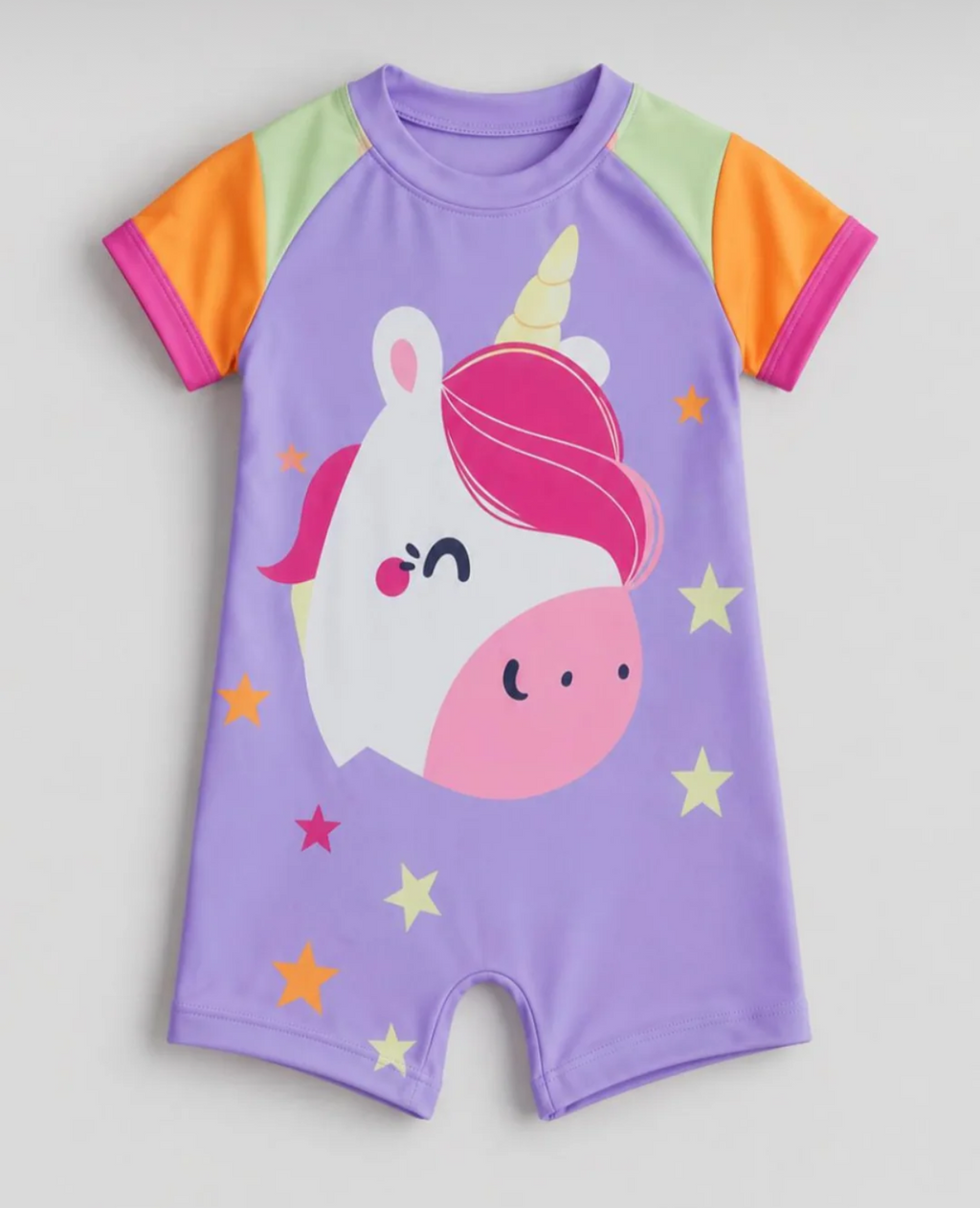 swimsuit unicorn purpule