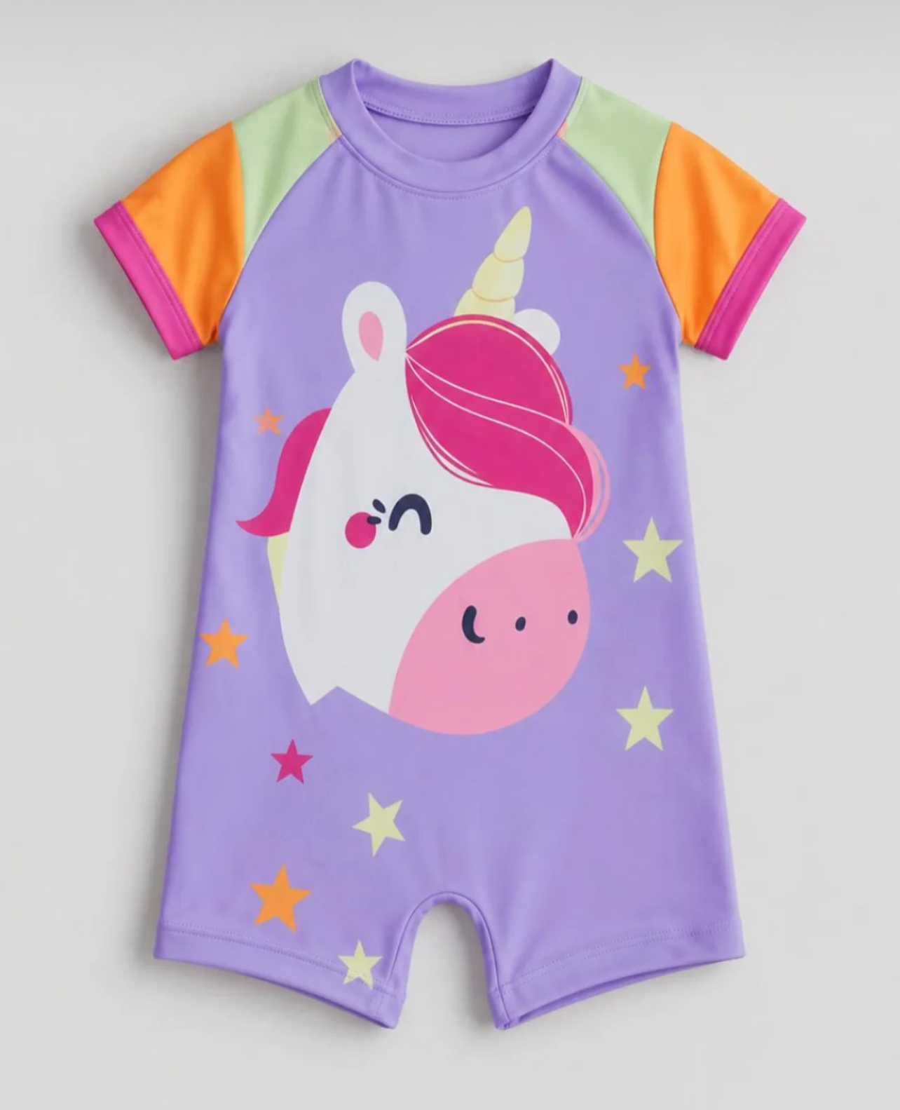swimsuit unicorn purpule