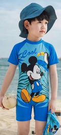 swimsuit cool mickey mouse blue