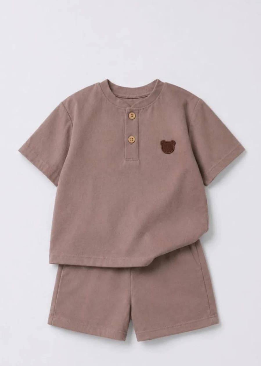 Taupe bear launge set