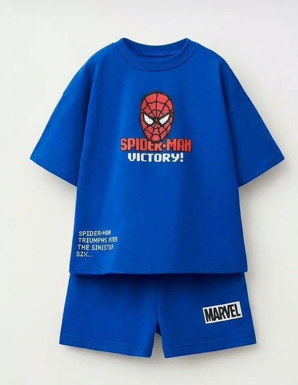 spider - man blue set