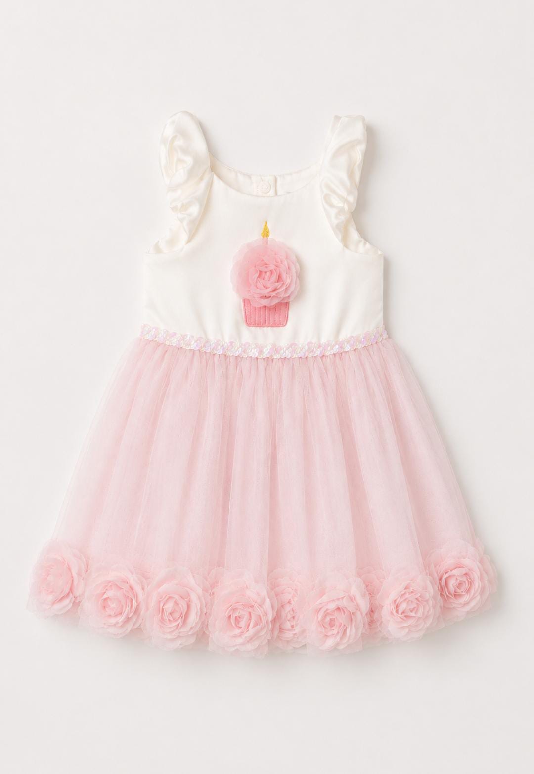 Pink Cupcake Tulle Party Dress