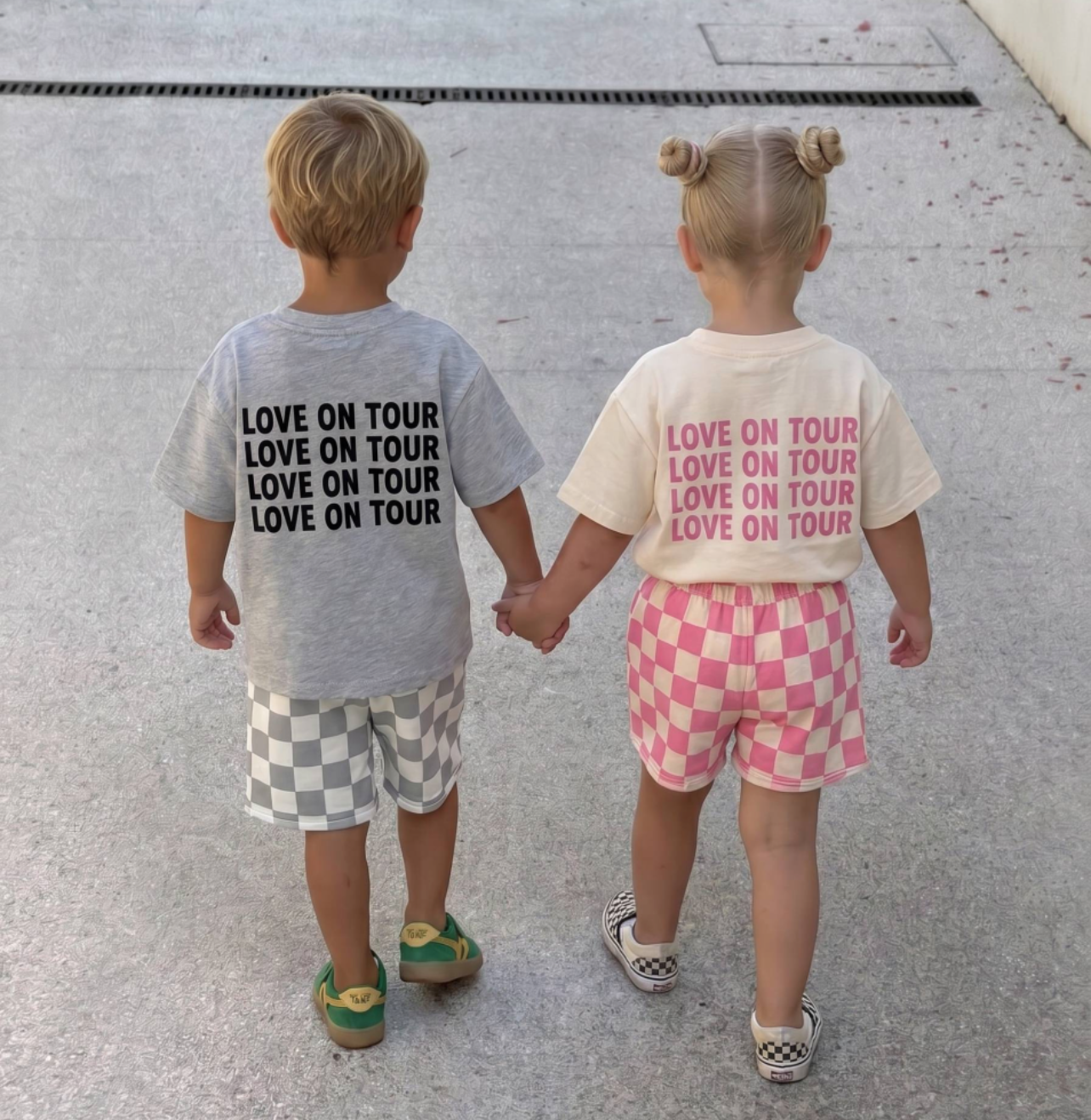 Love on tour grey set