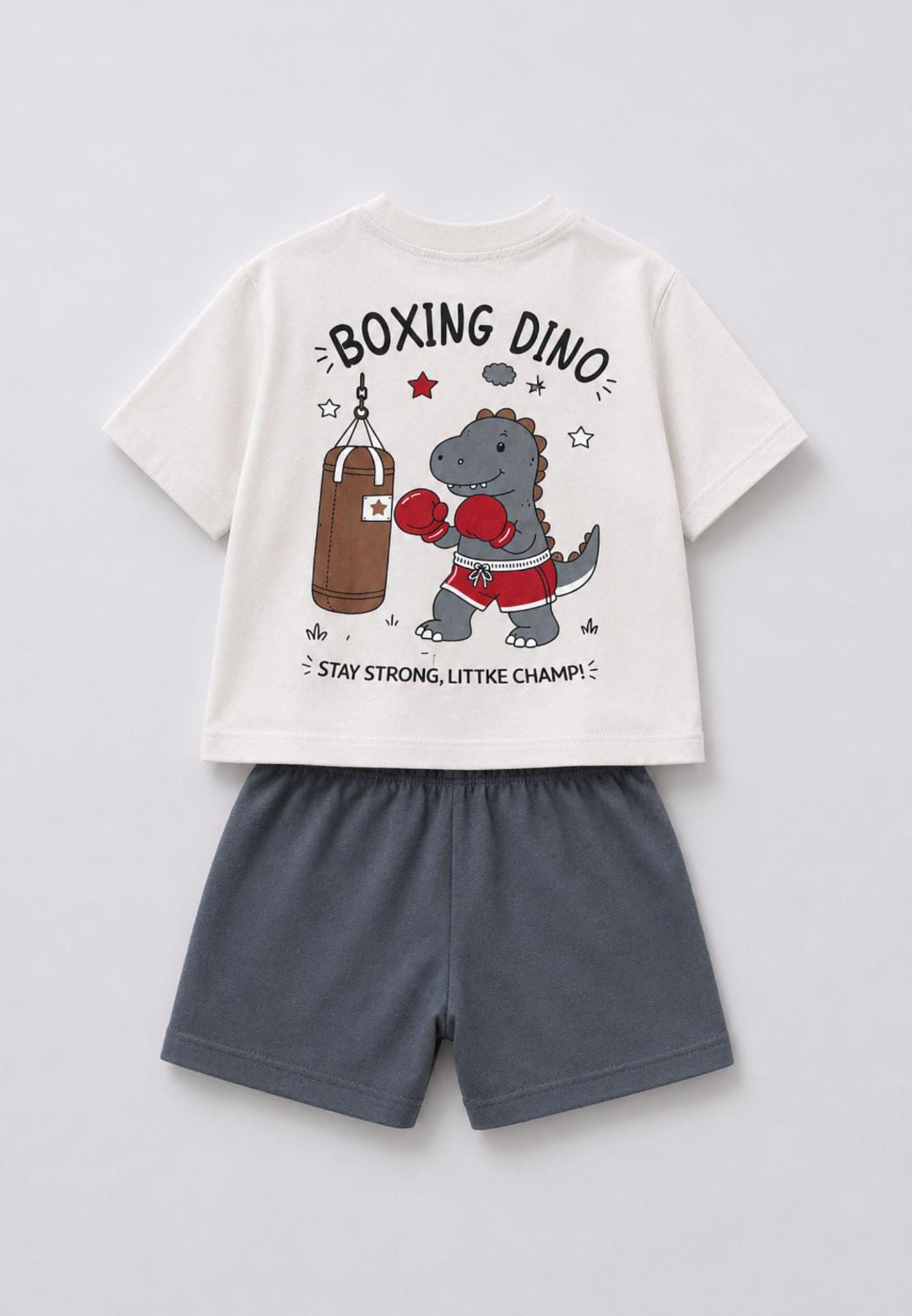 Boxing dino summer set