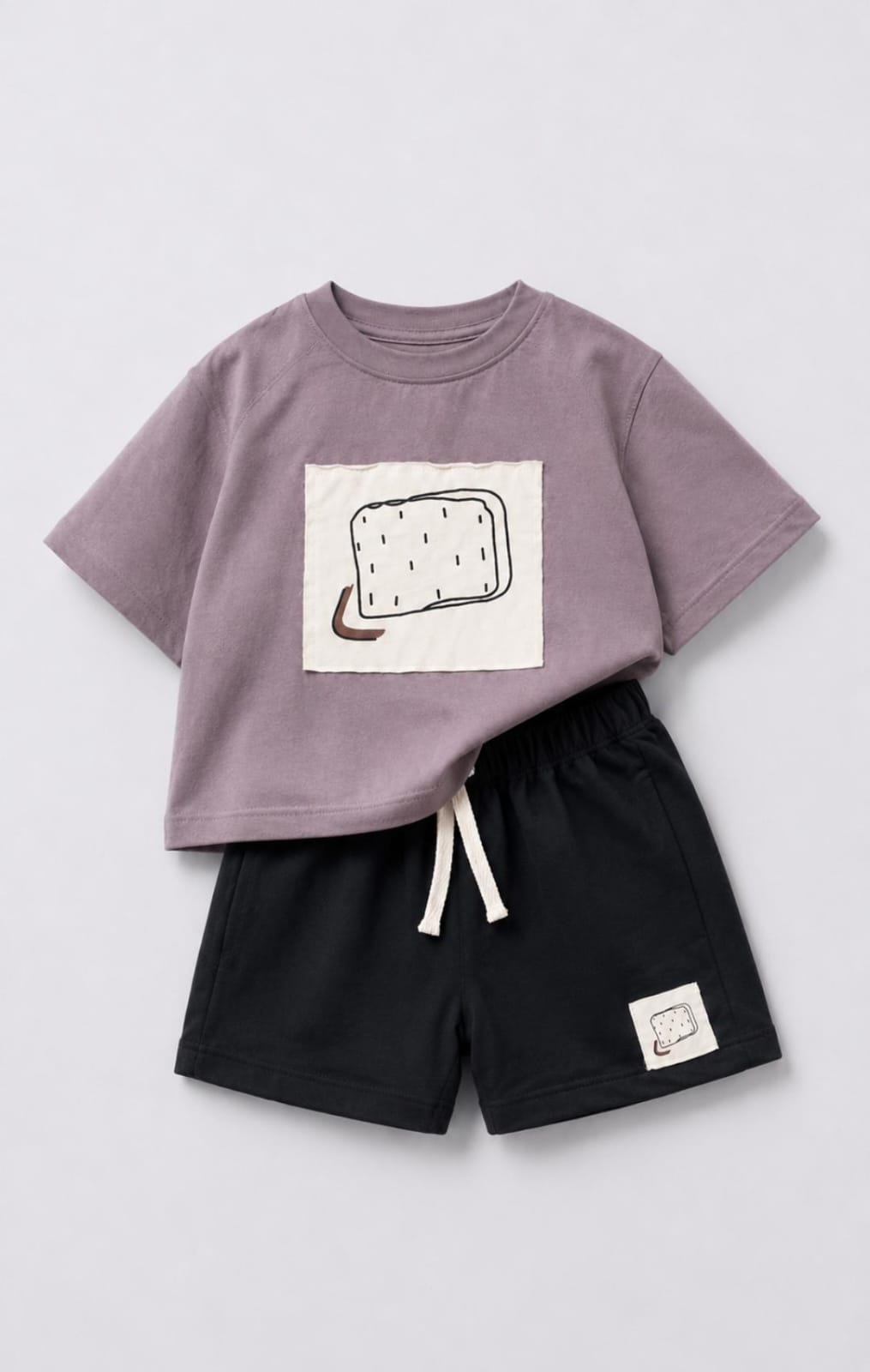 Bread print 2-piece set