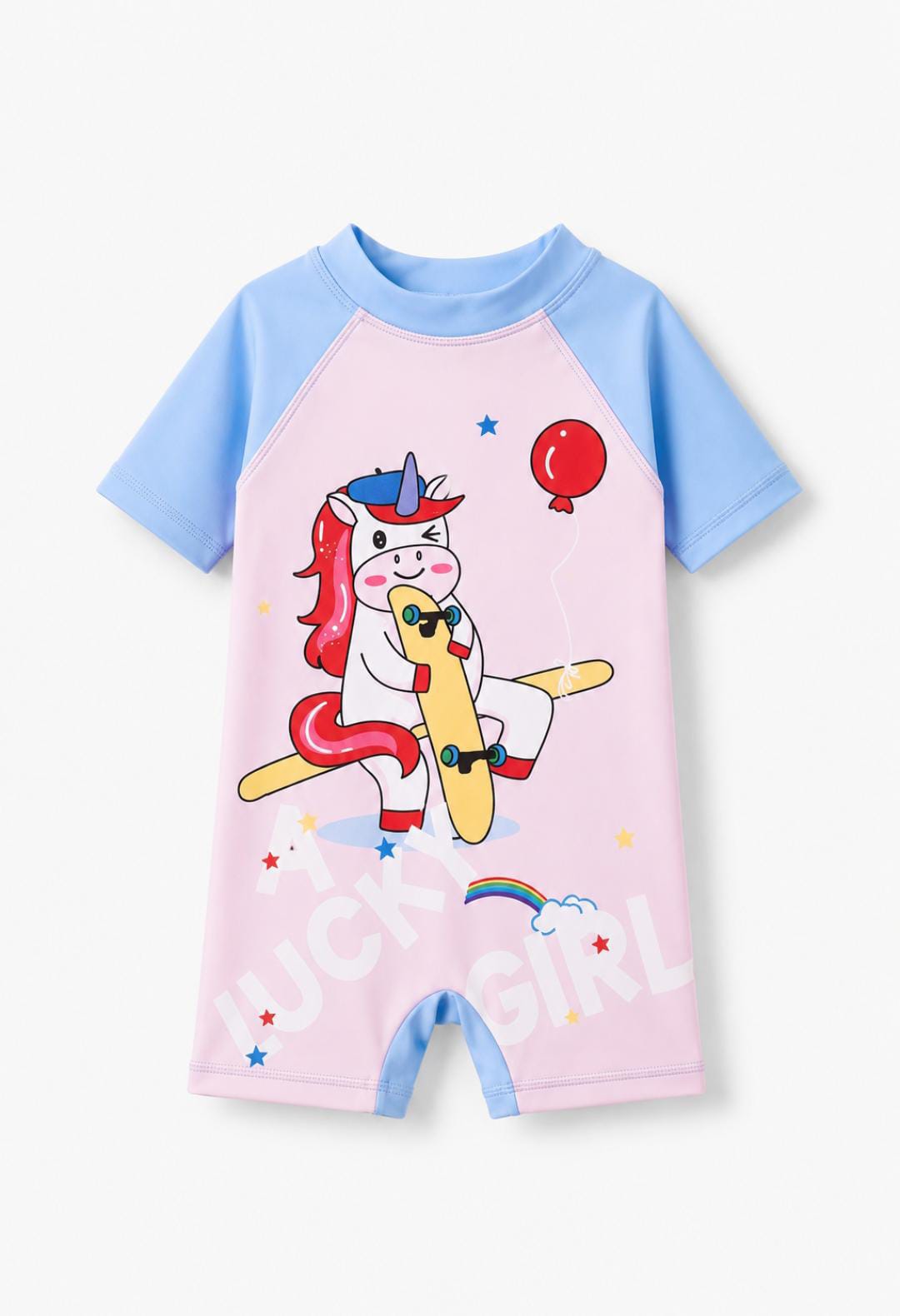 Lucky Girl Unicorn UV Swimsuit