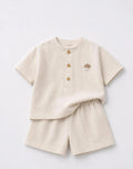 Mushroom lenin set - beige