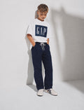 Gap white navy 2-piece summer set