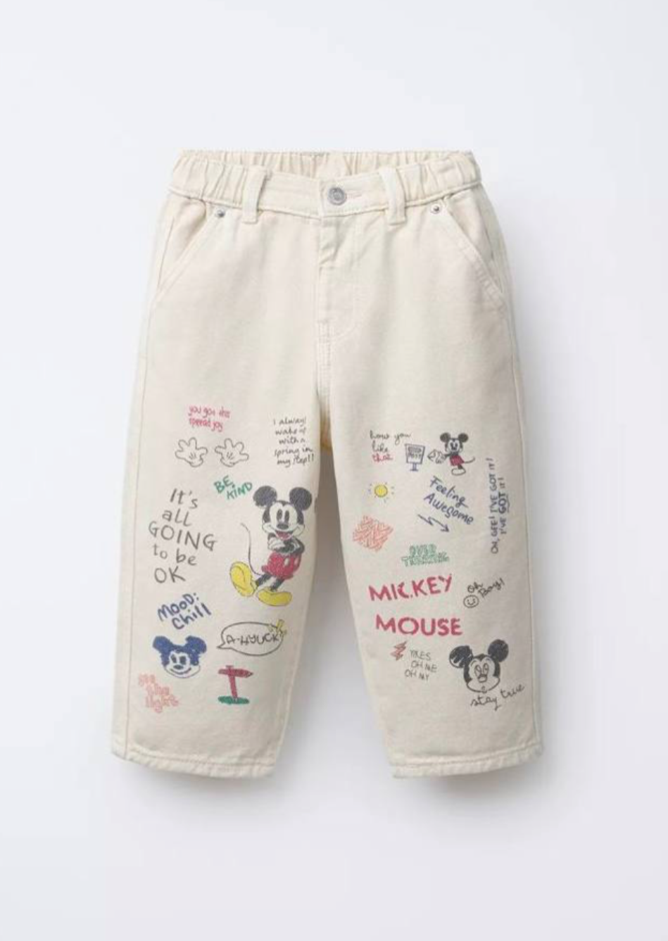 mickey mouse pant set