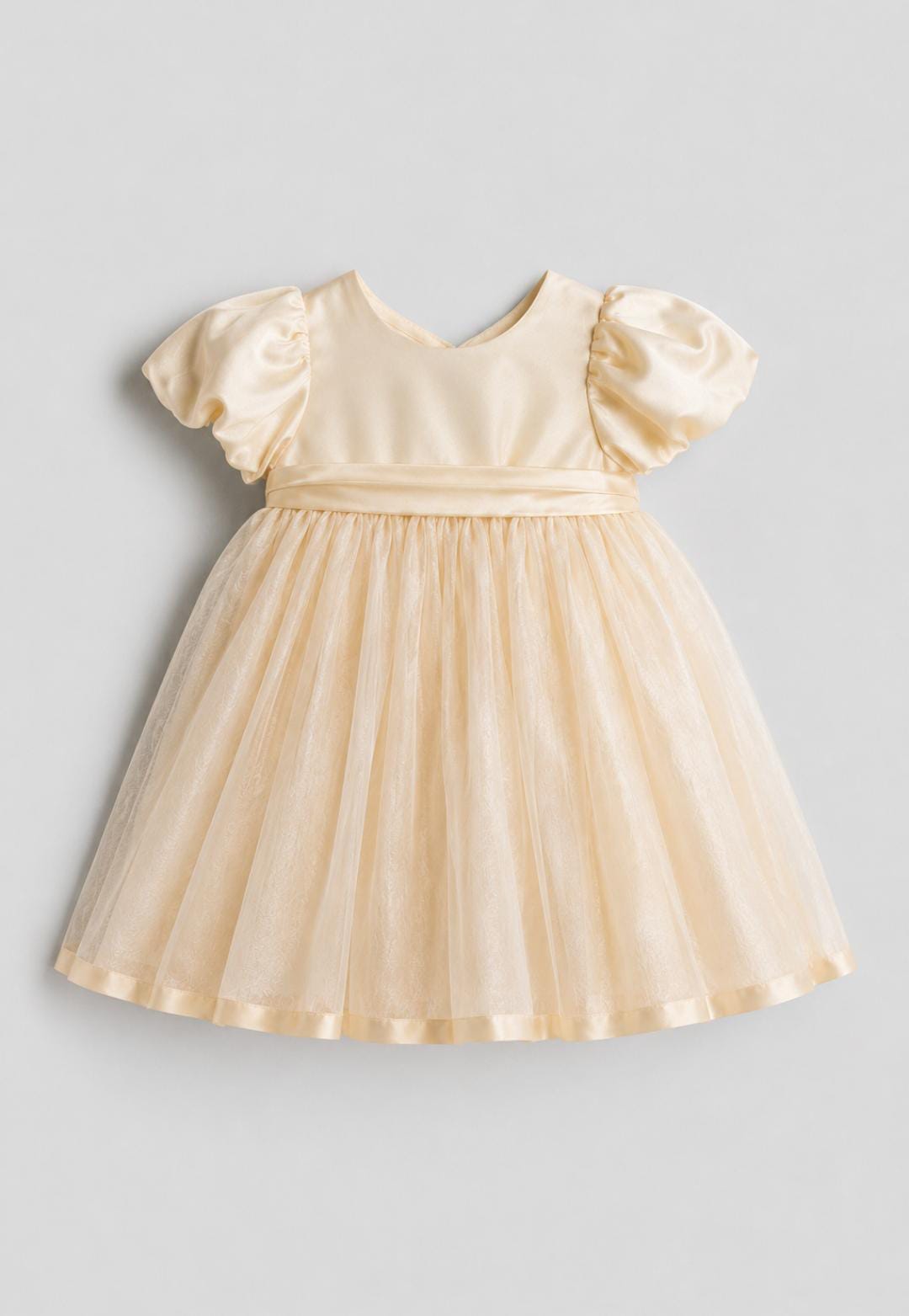 Champagne Princess Tulle Dress