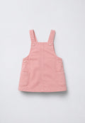 Primark - Pink Denim Pinafore Dress