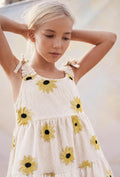 Sunflower Tie-Shoulder Dress