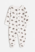 H&M baby elephant print sleepsuit