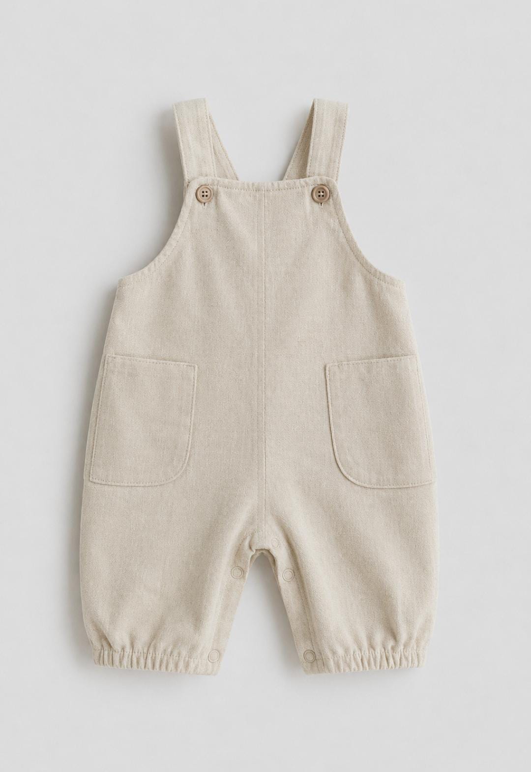 Zara - beige baby romper