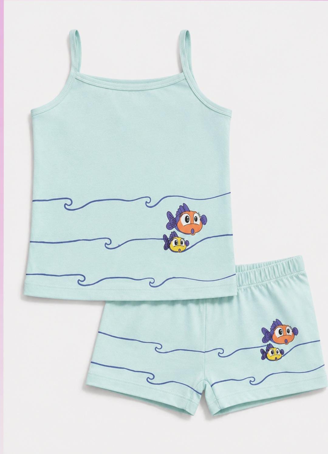 Little Ocean Fish Cami & boxer Set