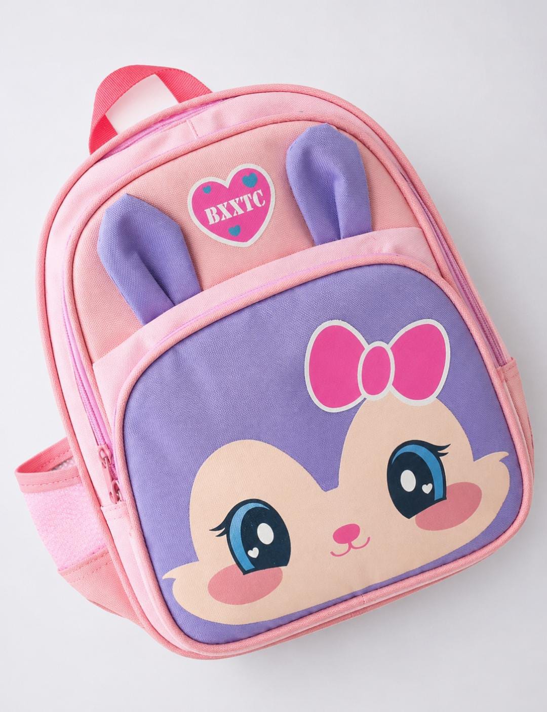 Pink purple bunny bag