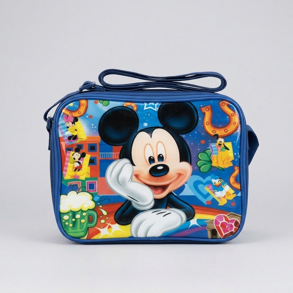 Mickey fam's navy lunch bag