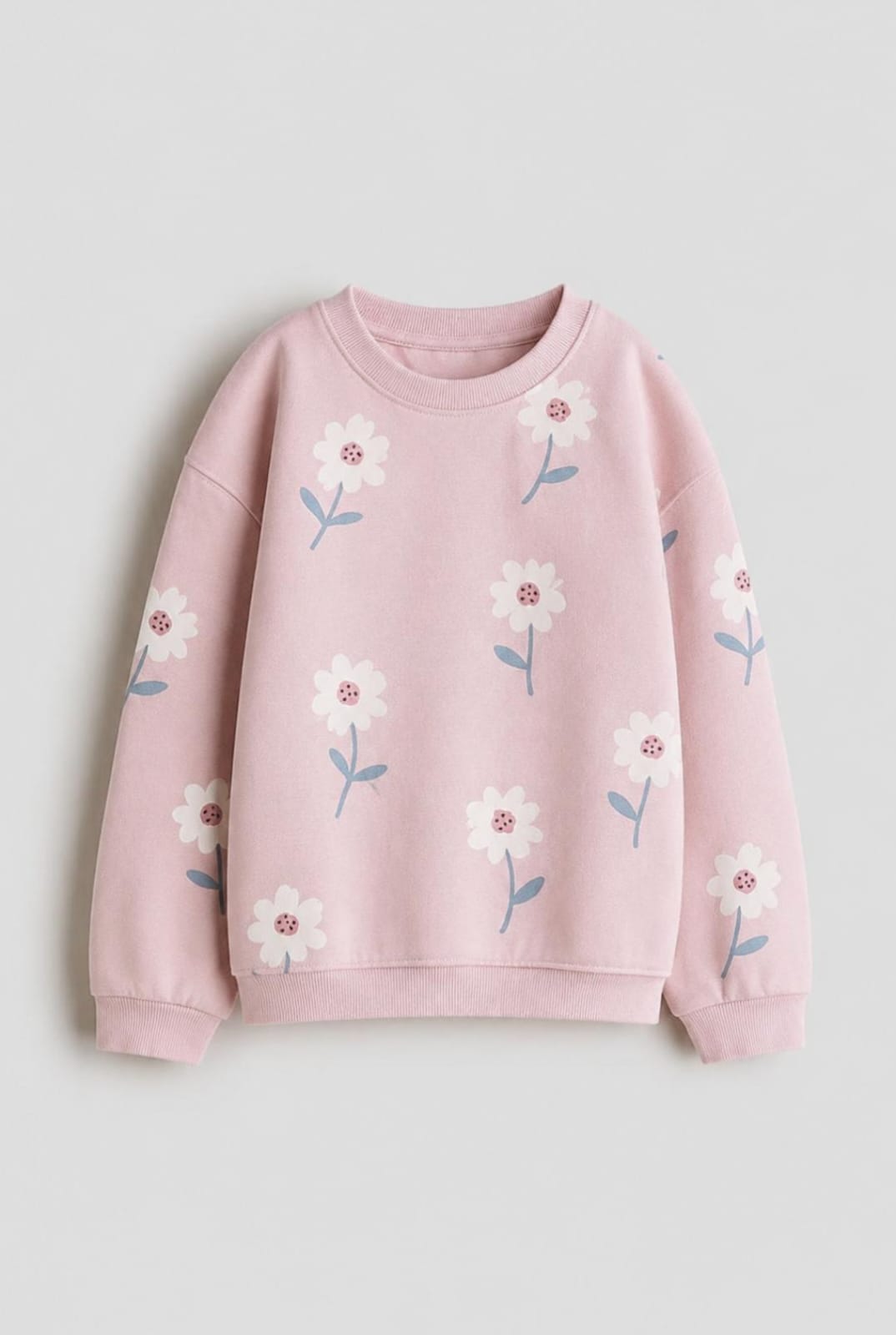 C&A Pink Daisy Bloom Sweatshirt
