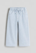 Light blue wide leg jeans