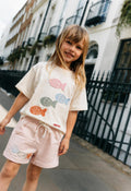 Pastel Fish Embroidered Summer Set