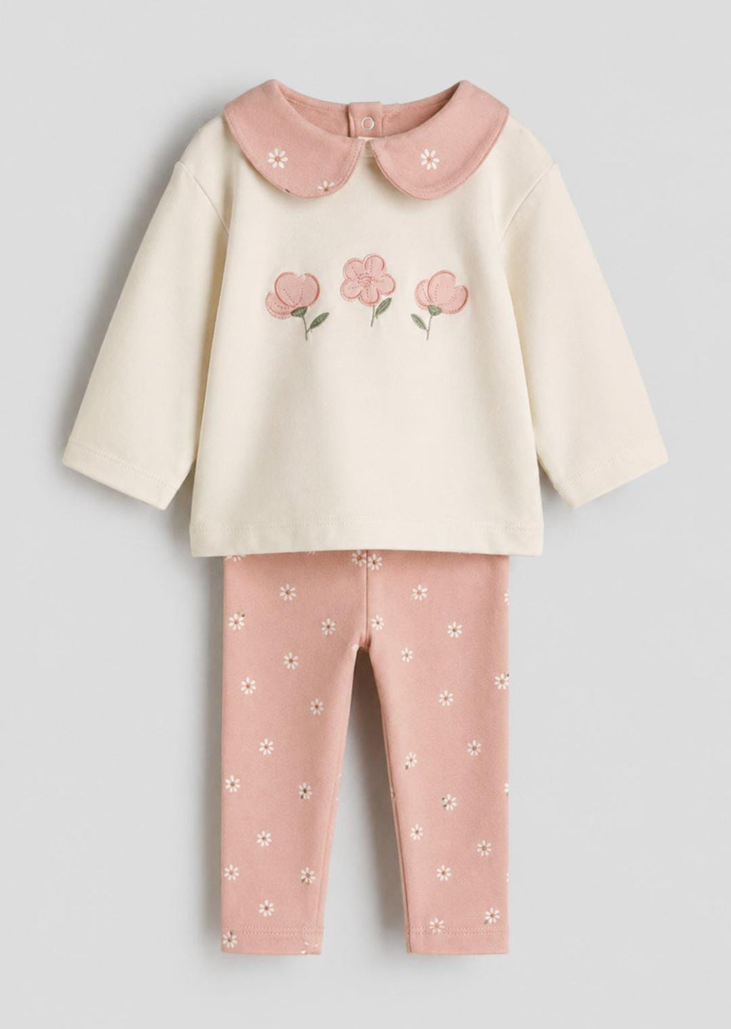 Blush Blossom Collar Set