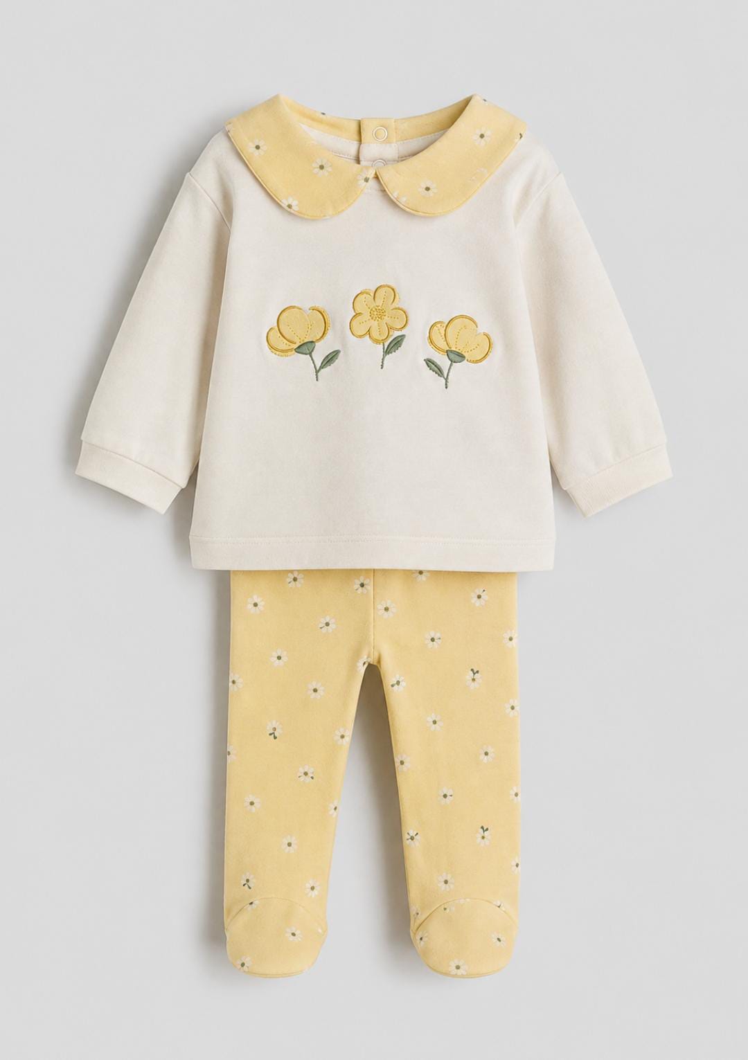Sunny Meadow Floral Baby Set