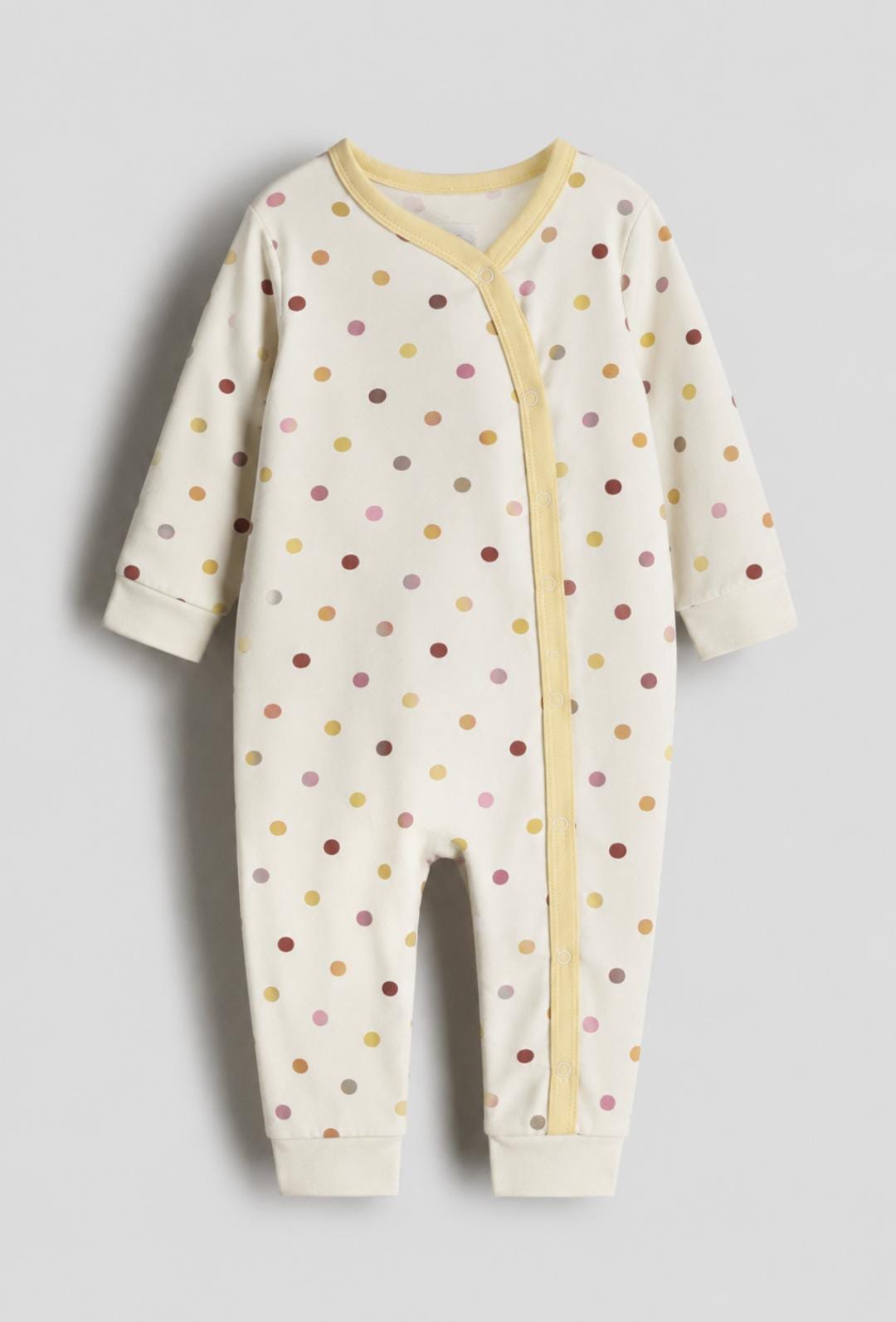 Pastel Polka Dot Baby Jumpsuit