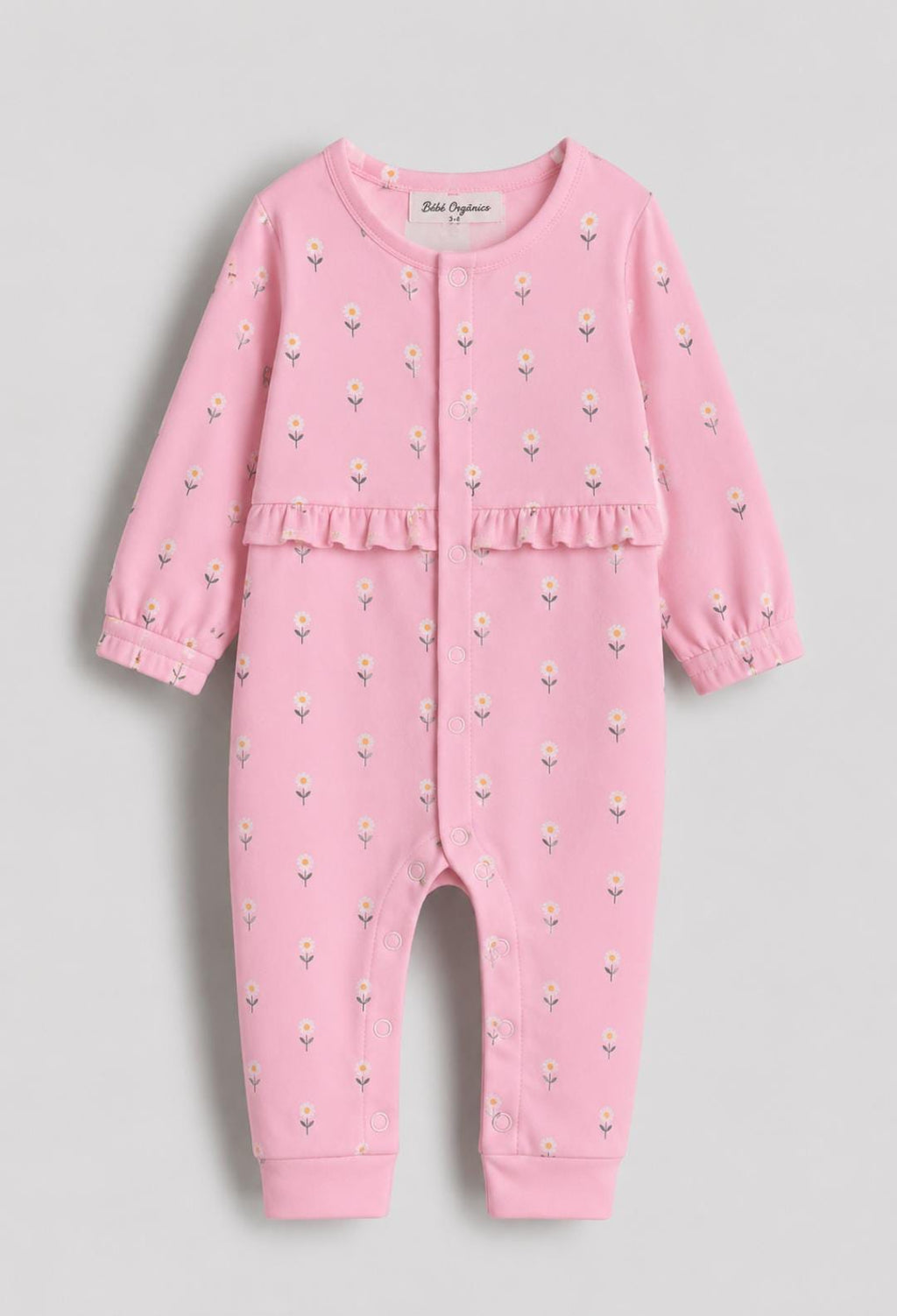 Daisy Ruffle Baby Jumpsuit
