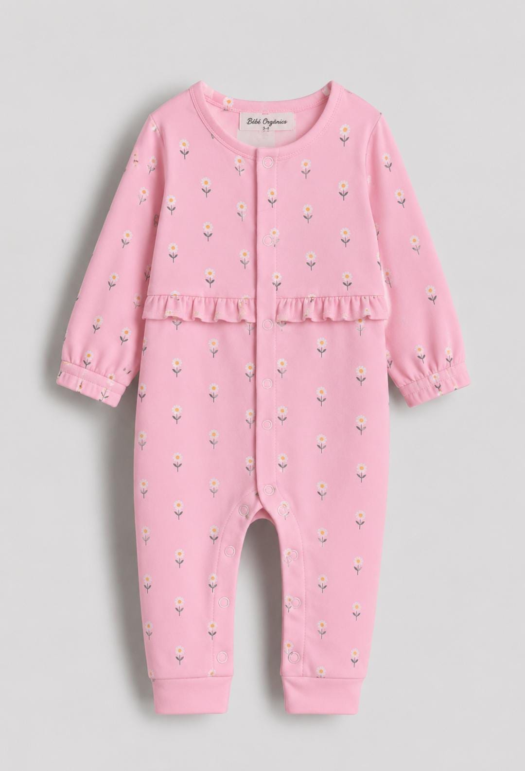 Daisy Ruffle Baby Jumpsuit
