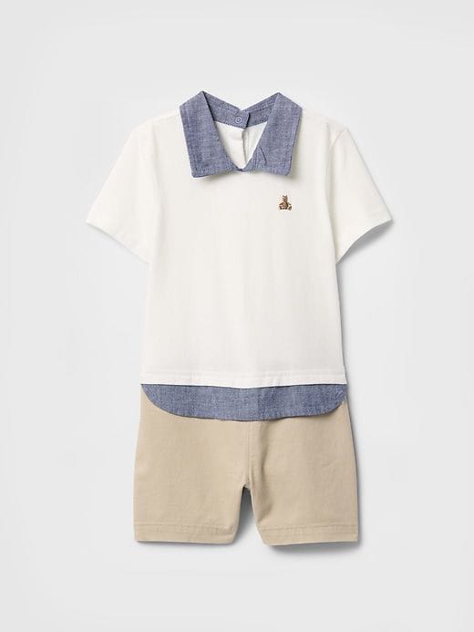 Gap baby polo romper