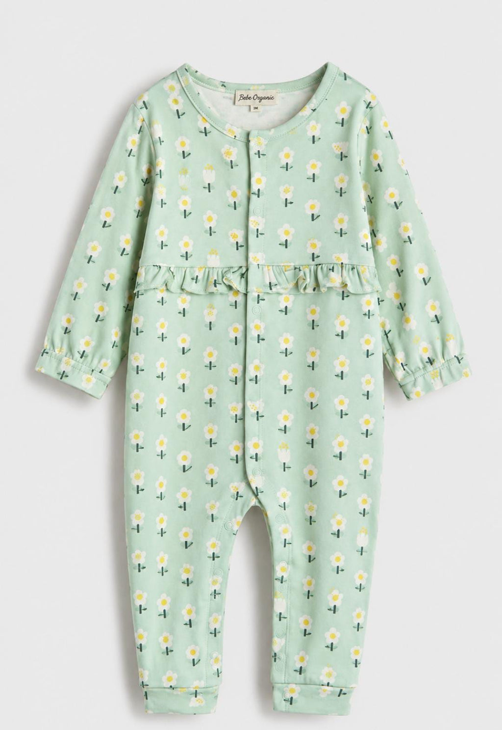 Daisy Ruffle Baby Jumpsuit