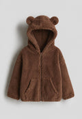 Cozy Bear fur hoodie