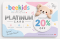 BEEKIDS PLATINUM CARD -EARNED WITH YOUR ORDERS - 20-Orders