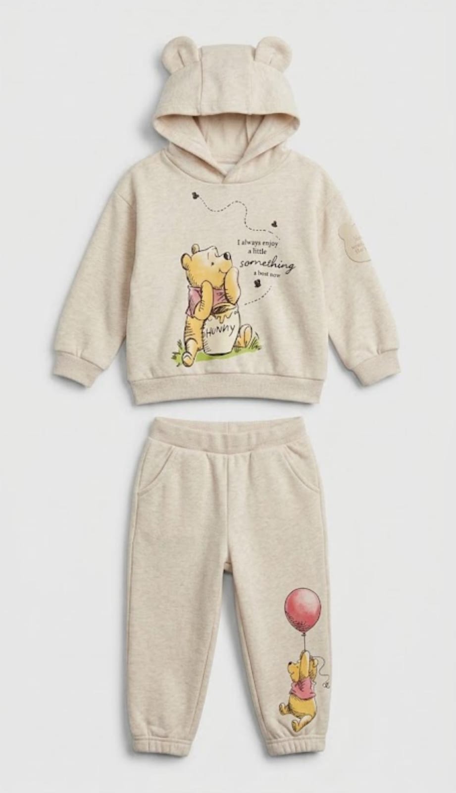 Winnie the Pooh 2-Piece Fleece Set - fleece inside