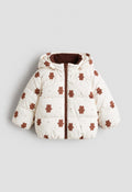Little Bear Puffer Jacket – fleece inside