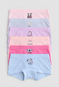 Pastel Animal Print Boxer Briefs – 6 Pack