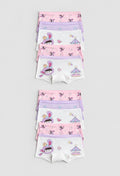 Pastel Printed Cotton Boxer Briefs – 10 Pack