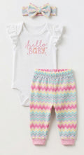 Hello Baby 3-Piece Set