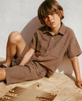 Brown co-ord summer set